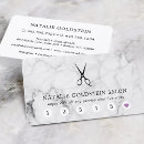 Recherche de fidélité de client cartes visite Noir et blanc