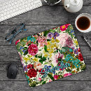 Recherche de motif floral tapis souris Botanique
