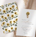 Recherche de de tournesol invitations Fleurs de couleur aquarelle