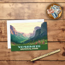 Recherche de vallée de yosemite cartes postales Rétro