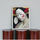 Recherche de portrait japonais posters Floral