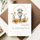 Recherche de moisson invitations Épouvantail