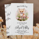 Recherche de petit renard invitations Pour enfants