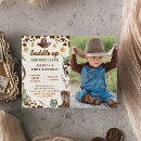 Recherche de saddle up invitations Wild west