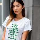 Recherche de sauvez notre planète tshirts Pour elle