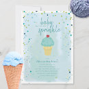 Recherche de bleu et crème Baby shower garçon