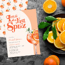 Recherche de cocktail bridal shower invitations Amour au premier spritz