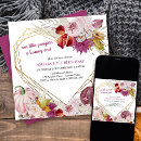Recherche de coeur géométrique invitations Rustique