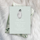 Recherche de penguin baby shower invitations Animal