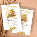 Recherche de rodeo baby shower invitations Cowgirl