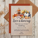Recherche de thé bridal shower invitations Rustique
