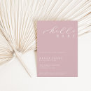 Recherche de hello baby shower invitations Simple