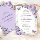 Recherche de papillon pourpre invitations Latina espagnole mexicaine