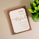 Recherche de nuances invitations Simple minimaliste