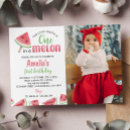 Recherche de de pastèque anniversaire invitations Tropicale