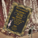 Recherche de gatsby invitations Vingtaine