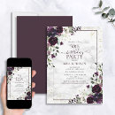 Recherche de plume anniversaire invitations Aquarelle