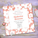 Recherche de cute carrées invitations Motif