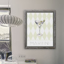 Recherche de verre de cocktail posters Martini