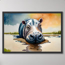 Recherche de hippopotame art Faune