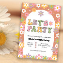 Recherche de partie des années 60 invitations Fête
