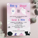 Recherche de halloween gender reveal invitations Boo y ou ghoul