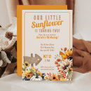 Recherche de tournesol anniversaire invitations Fleurs jaunes