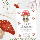 Recherche de champignons mignons invitations Forêt