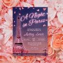 Recherche de nuit invitations Rose