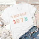 Recherche de vintage 1973 tshirts 50e anniversaire