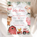 Recherche de de ferme baby shower invitations Baryton