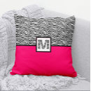 Recherche de zèbre noir et blanc coussins Pour elle