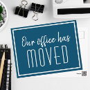 Recherche de business cartes postales Changement d'adresse