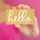 Recherche de bonjour mon nom est cartes visite Pour tous