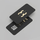 Recherche de lettre initiale cartes visite Moderne