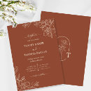 Recherche de automnal mariage invitations Sobre minimaliste