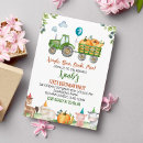 Recherche de vert tracteur invitations Animaux de ferme