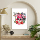 Recherche de je crois en dieu posters Floral