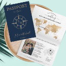 Recherche de notre aventure invitations Moderne