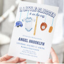 Recherche de little slugger baby shower invitations Toute étoile