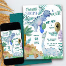 Recherche de stomp chomp roar invitations Garçon