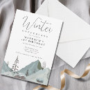 Recherche de winter 1ans anniversaire invitations Forêt