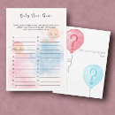 Recherche de genre 14x19 invitations Bébé