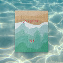 Recherche de natation puzzles Plage