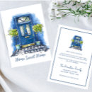 Recherche de porte bleue invitations Bleu foncé
