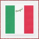 Recherche de drapeau italie serviettes Cuisine