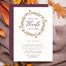 Recherche de wreath thanksgiving invitations Automne
