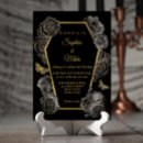 Recherche de cercueil cartes invitations gothique mariages