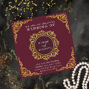 Recherche de cadre baroque invitations Monogramme