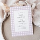 Recherche de motif pourpre invitations Pour elle